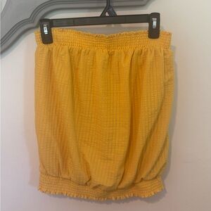 Anthropologie Sunny Yellow top